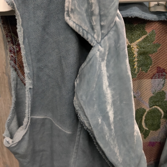 Aratta Silent Journey Gray Open Vest Size M - Picture 5 of 12